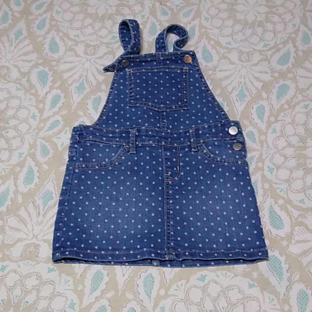 🌸Polka dot overalls skirt🌸